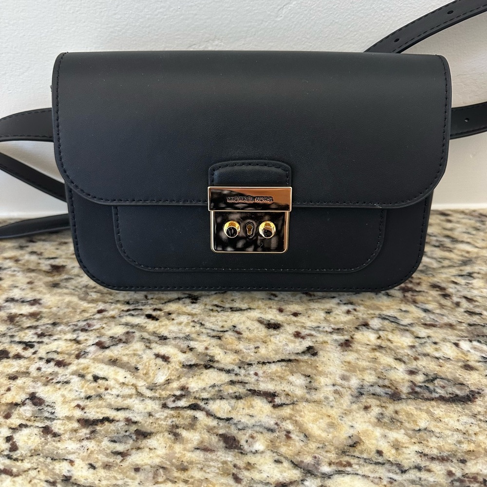 Michael Kors Sloan Editor Small Flap Belt Bag
